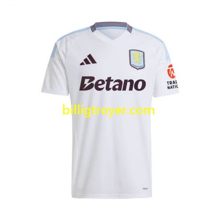 Billige Fotballdrakter Aston Villa Bortedraktsett 2024/25 Kortermet